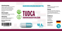 Hepatica TUDCA 250mg | Tauroursodeoxycholic Acid | 500mg Daily Serving | 60 Vegan Capsules | 1-Month Supply | 3rd Party Lab Tested