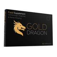 Gold Dragon Strong Ginseng Complex (10 Capsule) - 500MG - Premium Enhanced Energy, Stamina & Endurance, 100% Safe & Natural - Fast Acting Performance