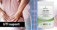 Bodygenix UVA Ursi Capsules - 500mg High Antioxidant Formula Immune System Joints Urinary Infections Digestive Health Support Natural Vegan Supplement - 30 Caps 1 Month Supply