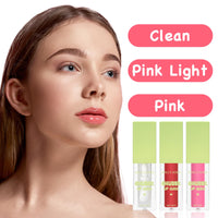 Leogony 3PCS Fat Oil Lip Gloss, Long Lasting Moisturizing Fat Oil Lip Gloss, Glitter Plumping Fat Lip Oil Set