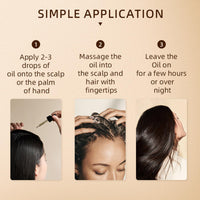 AWHXJLY Batana Oil for Hair Growth Rosemary,Nourishes the Scalp for Strong and Healthy Hair, Reduces Hair Loss,Batana Hair Oil for Women and Ma,30 ml / 1 Fl Oz
