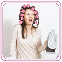 PonFxp Sponge Rollers for Hair, 52 Pcs Foam Hair Rollers Set, Foam Roller for Women Girls Kids, Hair Curlers Rollers with 28 Pcs 1.5 cm & 24 Pcs 2 cm, Curling Tool for Overnight Styling
