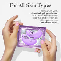 BLOOMORA Variety Box Under Eye Gel Patches (30 PAIRS), Under Eye Patches for Puffy Eyes & Dark Circles, Hyaluronic Acid + Collagen Gel Pads for Reducing Appearance of Puffiness & Increased Hydration