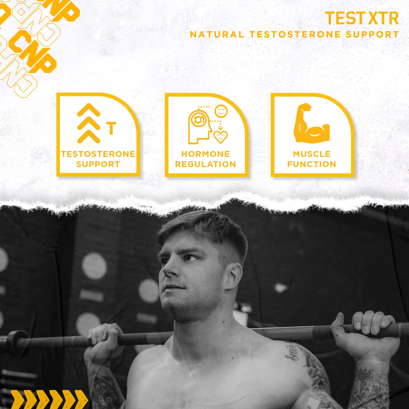 CNP Professional Test XTR with Vitamins, 120 Capsules