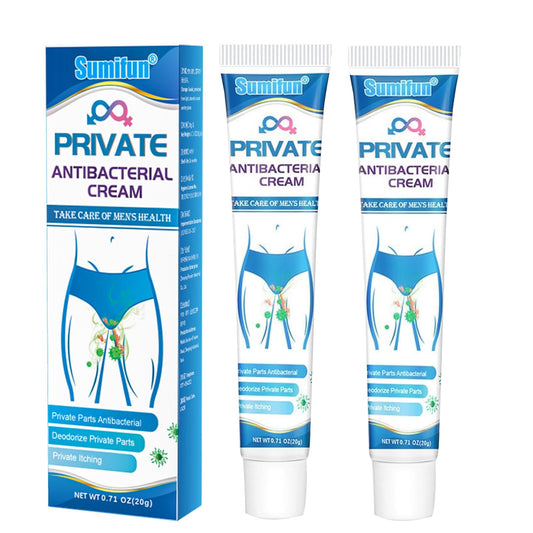 FunnAura 2PCS Antibacterial Cream Skin for Private Parts, Quickly Relieve Chapped Feeling, Cream External Use for Men