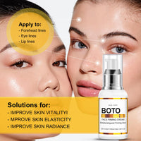 ISBEAUSOLS Face Lift BotoxCream - Boto Wrinkle Cream with Retinol,Collagen - Face, Neck, Eye,Skin Tightening Cream for Face - Smooth Loose Sagging Skin, Puffiness, Fine Lines & Wrinkles