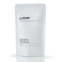 Neuro Vitamins | Natural Brain Support Supplement for Memory with Vitamin B6, B12, Folic Acid & D3 | Oxford Vitality