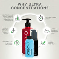 men-ü men-u FACIAL TONER GEL (MATT 'SKIN REFRESH' GEL) for Men 100ml REFILL, up to 120 apps, Men’s High-Performance, Long Lasting Oily Skin Cleanser, Ultra-Concentrate, Vegan, Anti-Shine - REFILL