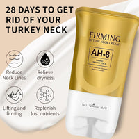 SEMECOMER Ah-8 Firming Neck Cream, Tightening & Lifting Cream with Double Roller Massage, Enriched with Hexapeptide for Moisturizing & Nourishing. Anti-Aging Neck Treatment for Wrinkles & Sagging Skin