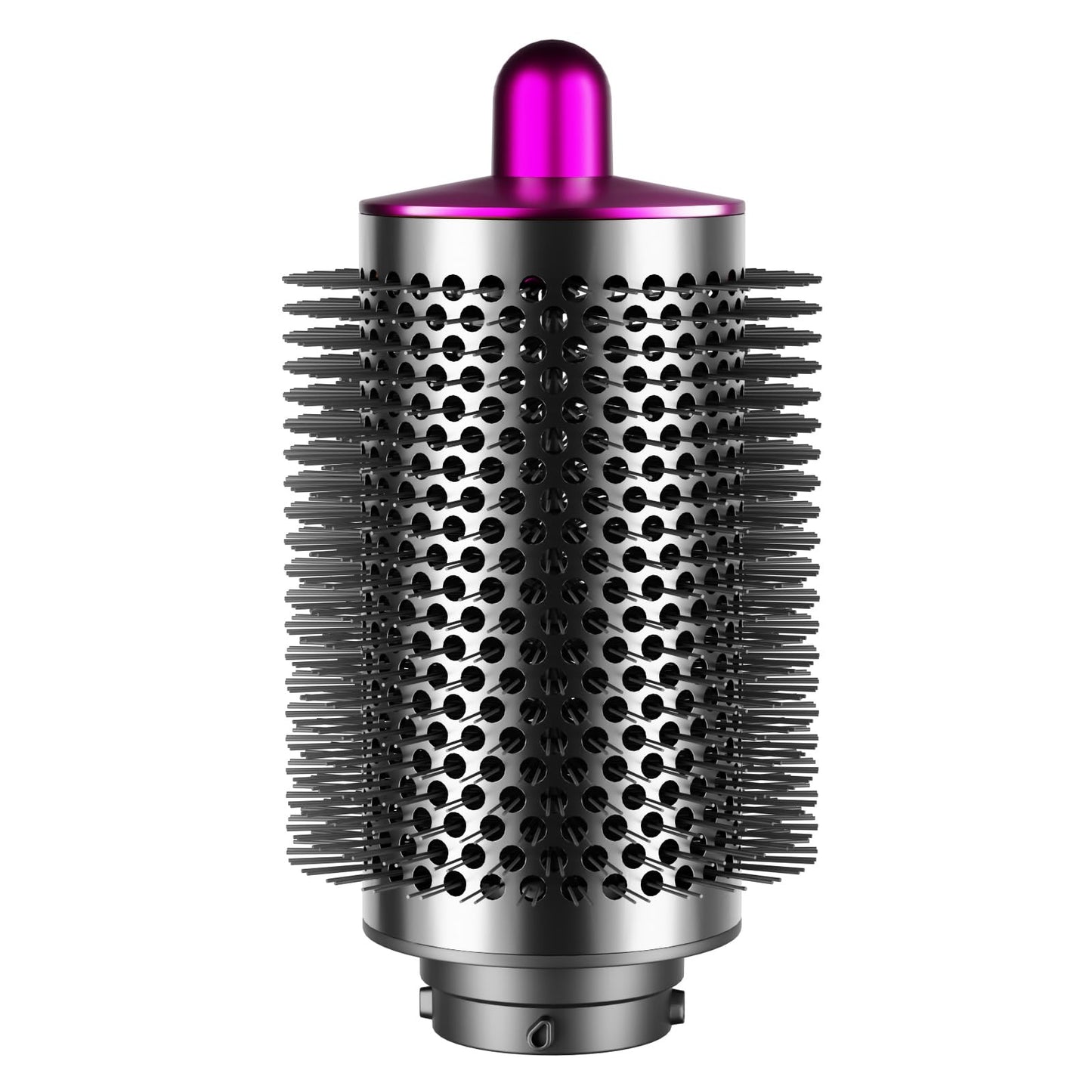 ZEPHBLOW Large Round Brush Compatible with Dyson Airwrap Attachments, Bigger Oval Round Volumizing Brush Compatible with Air Wrap, Shiny Voluminous Styles, Rose