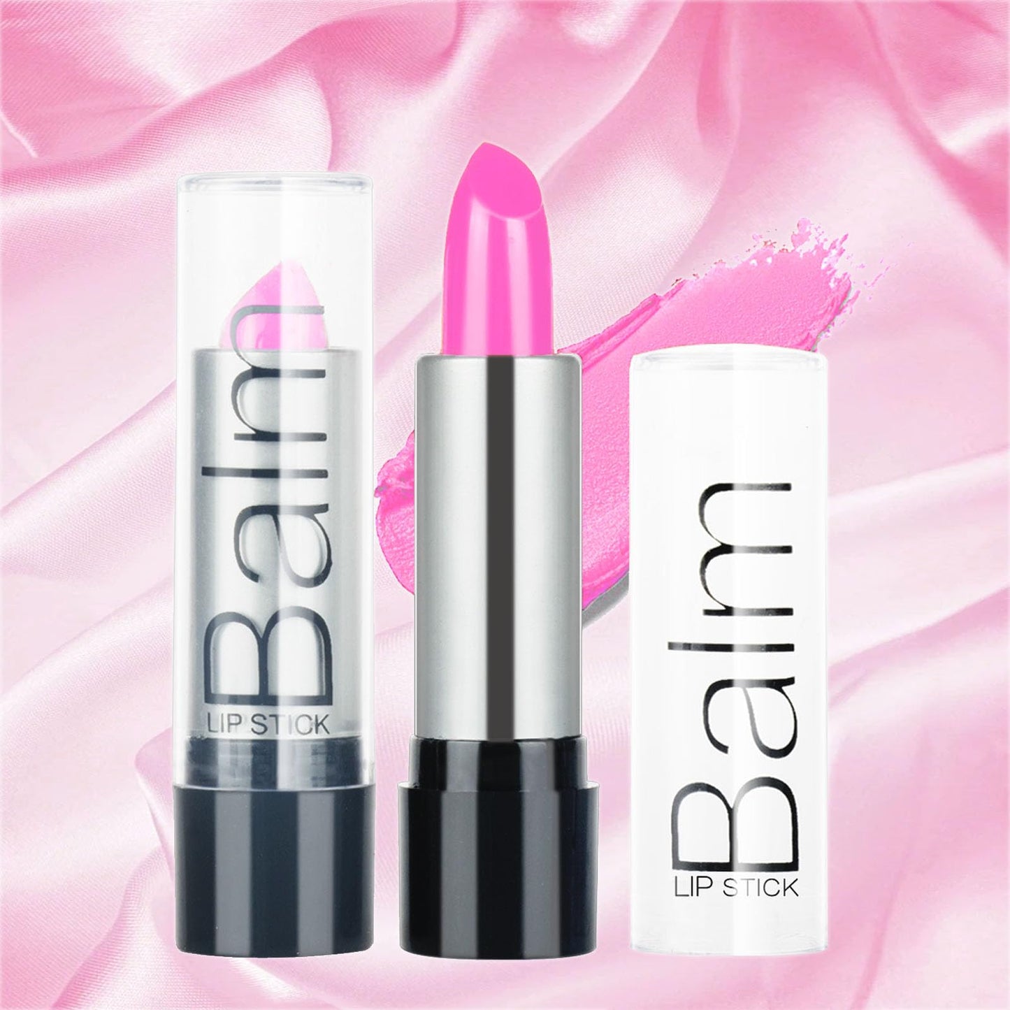 LYNTYAOU Light Pink Matte Lip Stick, Pink Lipsticks for Women Long Lasting, Smooth Full-Coverage Moisturizing Lipstick, Waterproof Non-Sticky Tinted Lip Balm for Girls & Women