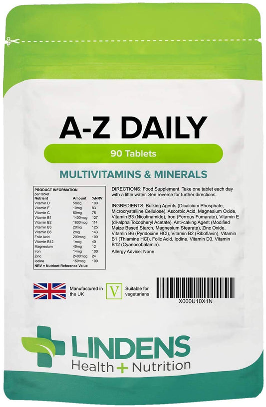 Complete A-Z Daily Multivitamin 3-Pack 270 Tablets Men/Women Multi Vitamin S