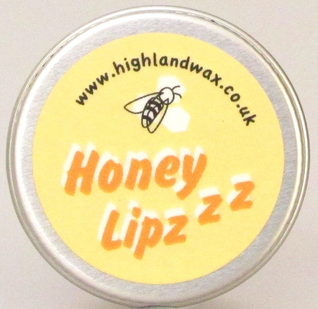 Highland Wax Honey Lipzzz Beeswax Lip Balm (9g) - 100% Natural