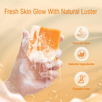 Sophtaigt Turmeric Soap Natural Turmeric Soap Bar For Acne Removal,Pores Shrink,Deep Cleaning Moisturizing Erase Fine Lines,Firming