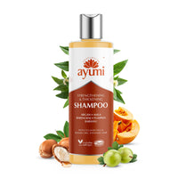 Ayumi Hair Growth Shampoo with DHT Blocker | Anti Hair Loss Shampoo with Bhringraj| Argan OilShampoo for Dry Scalp Treatments | Hair Strengthening with Pumpkin | Ideal Women & MensShampoo | 1x250ml