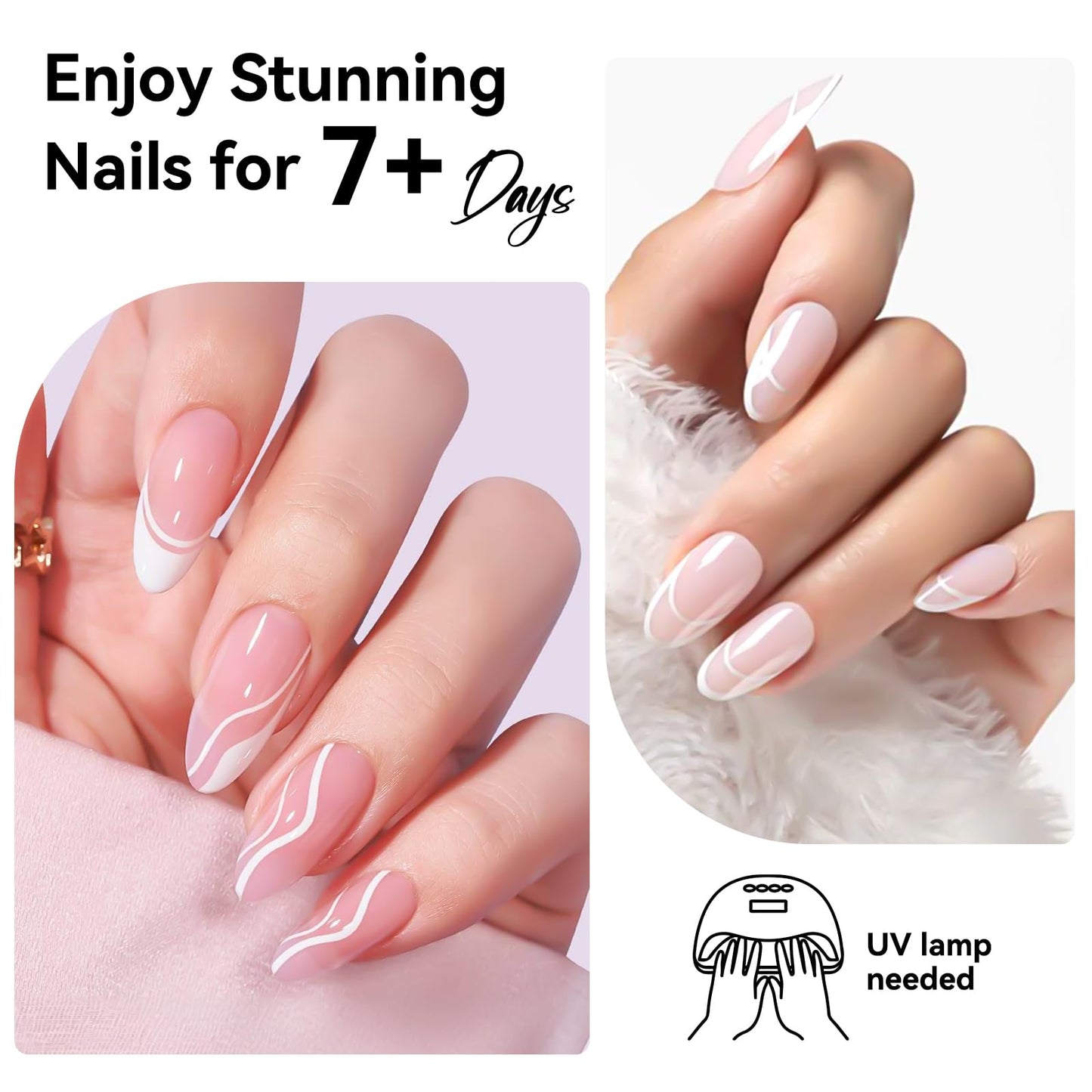Makartt Peelable Base Coat -15ML Peel off Clear Nail Coat with 2 Wooden Stick, Easy Removal Gel Base Coat for Nail Art Beginners,UV Lamp Required, Ideal for DIY Home Manicure Salon Use
