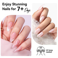 Makartt Peelable Base Coat -15ML Peel off Clear Nail Coat with 2 Wooden Stick, Easy Removal Gel Base Coat for Nail Art Beginners,UV Lamp Required, Ideal for DIY Home Manicure Salon Use