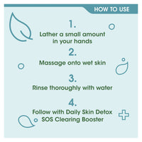 Simple Daily Skin Detox Purifying Facial Wash, 150ml