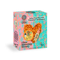 Natura Siberica OBLEPIKHA C-BERRICA Glow Boosting Beauty Set - with Vitamin C Energy Face Serum (30ml) & Vitamin C Express Glow Lifting Eye (60pcs)