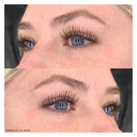 LASHVIEW Eyelash Extension,Ellipse Flat Eyelash Extensions,Individual Lashes,0.15mm D+ Curl 8-15mm,Lash Extension,Semi-Permanent,Extremely Light & Soft,Professional Salon Use.