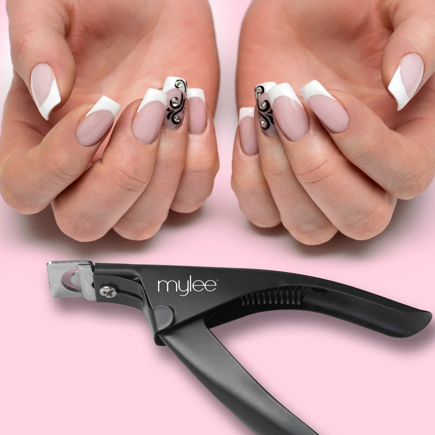 MYLEE Mylee The Shortie Nail Extension Clipper - Precise & Durable Nail Tip Cutter, Manicure Tool for Perfect Prep, Professional Extension Clipper, for Acrylic Extensions, False Nails and Tips