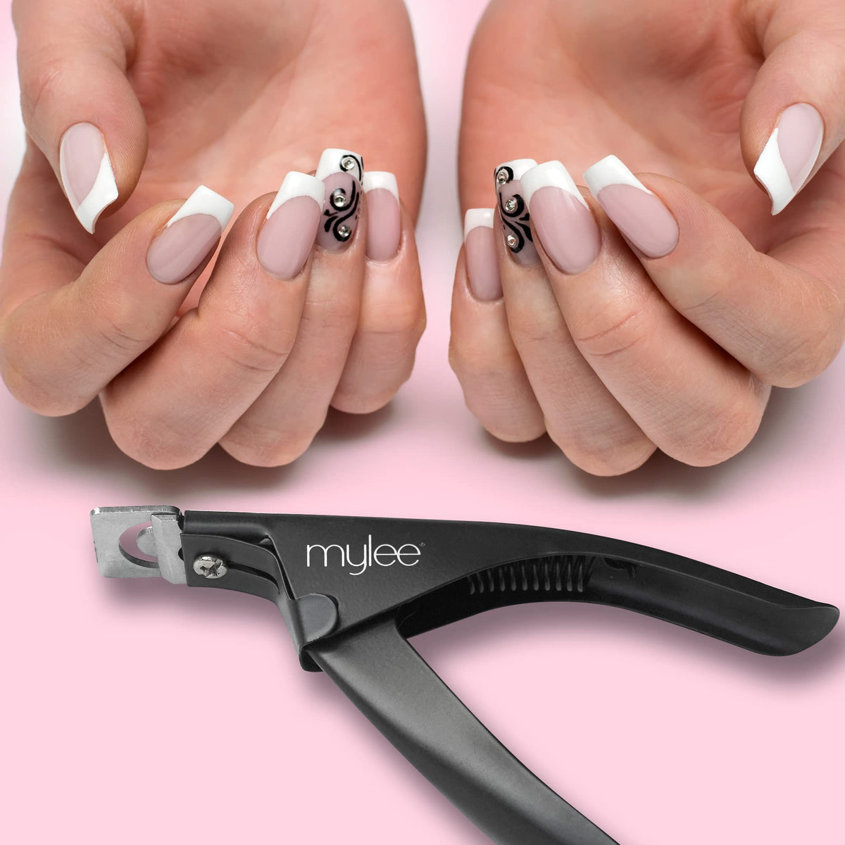 MYLEE Mylee The Shortie Nail Extension Clipper - Precise & Durable Nail Tip Cutter, Manicure Tool for Perfect Prep, Professional Extension Clipper, for Acrylic Extensions, False Nails and Tips