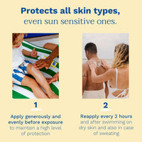 Mustela - Very High Protection Sun Lotion - Sunscreen SPF 50 with Avocado Perseose and vitamin E - Water and Sand Resistant Body Lotion - for Babies, Children and Adult Skins – 100ml