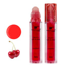 BF Beauty Forever Beauty Forever Fruity Roll on Lip Gloss, Flavoured Lip Gel, Moisturising, Enriched Glossy Finish, Contain Minerals, Hydrating, Suitable for Pout & Volume lips, Available in 4 Flavours, 6ml (Cherry)
