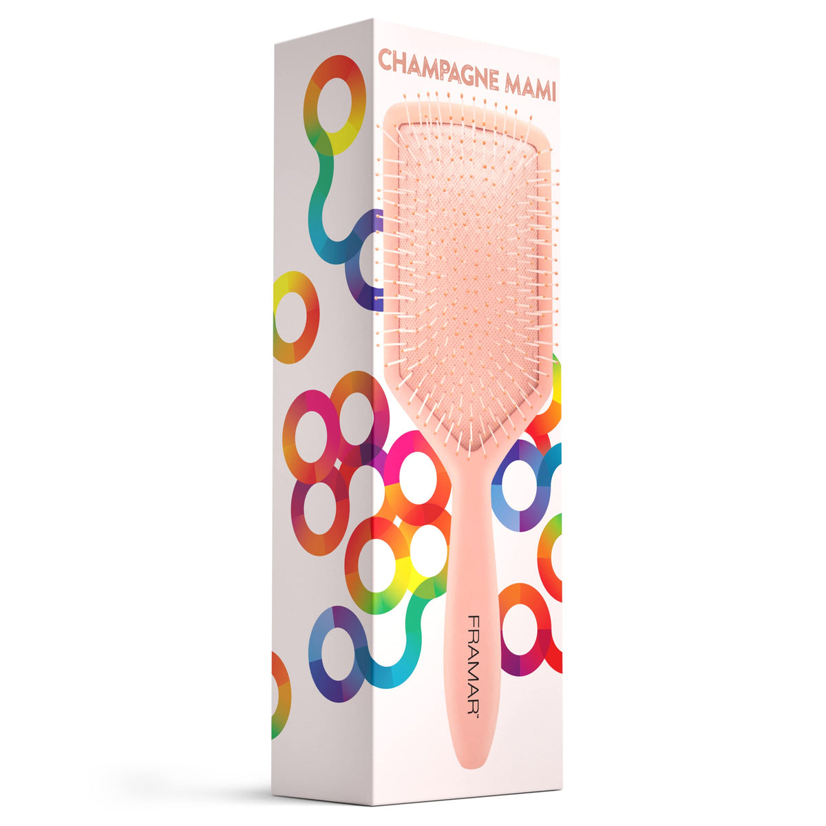 FRAMAR Paddle Brush for Thick Hair – Hairbrushes for Women, Detangle HairBrush Women, Curly Hair Brush Detangler, Brush for Curly Hair, Detangle Wet Hair Brush Detangler