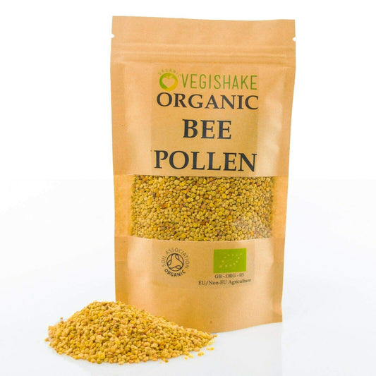 Bee Pollen B-Complex Vitamins B1 B2 B9 C E and Copper (150g)