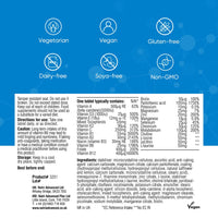 Nutri Advanced - Multi Essentials One A Day Multivitamin - Vegetarian and Vegan - 60 Tablets