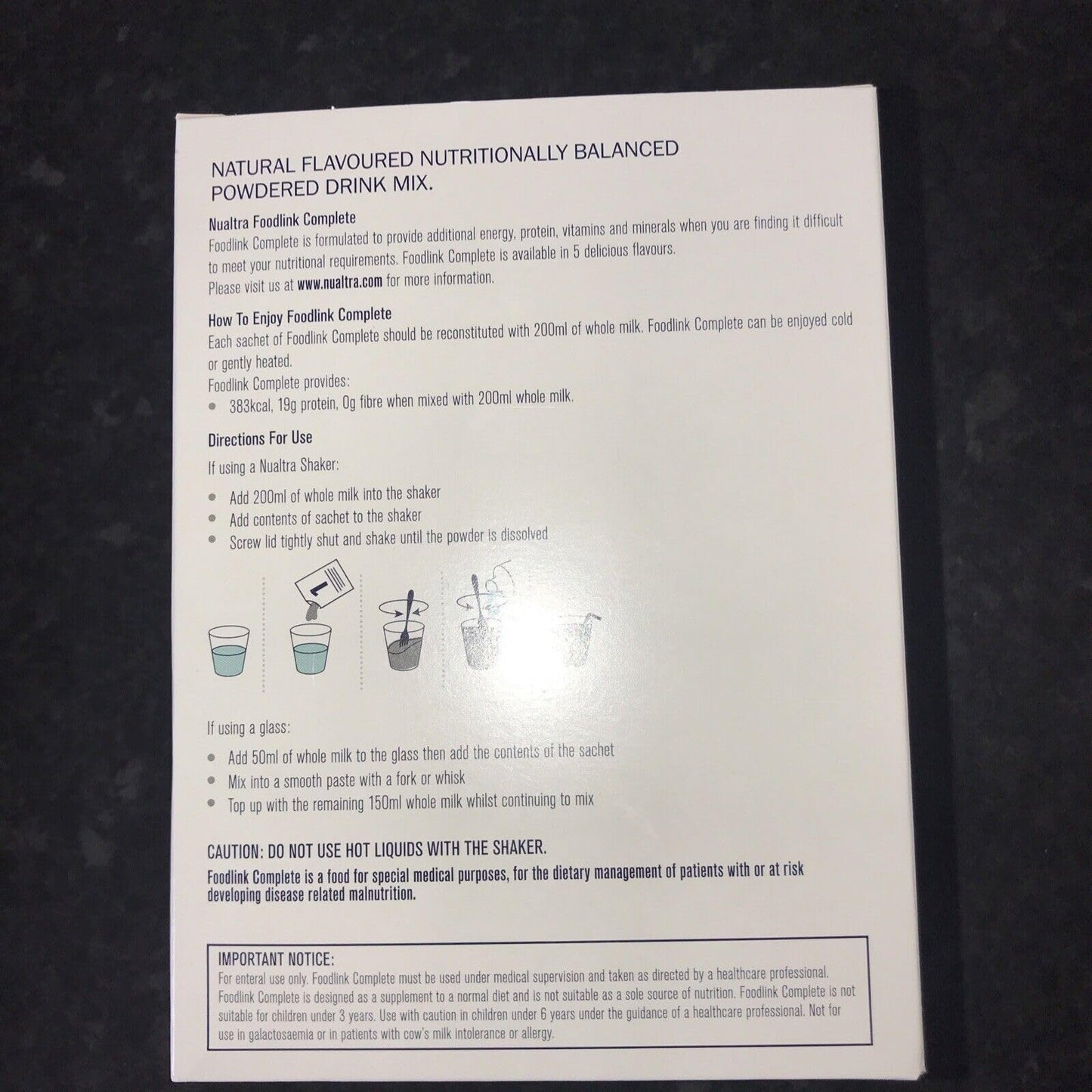 Nualtra Foodlink Complete Compact (7 x 57g) - Natural