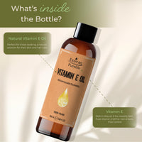 Essican Purelife Vitamin E Oil for Skin, Hair & Face Carrier Oils 100ml