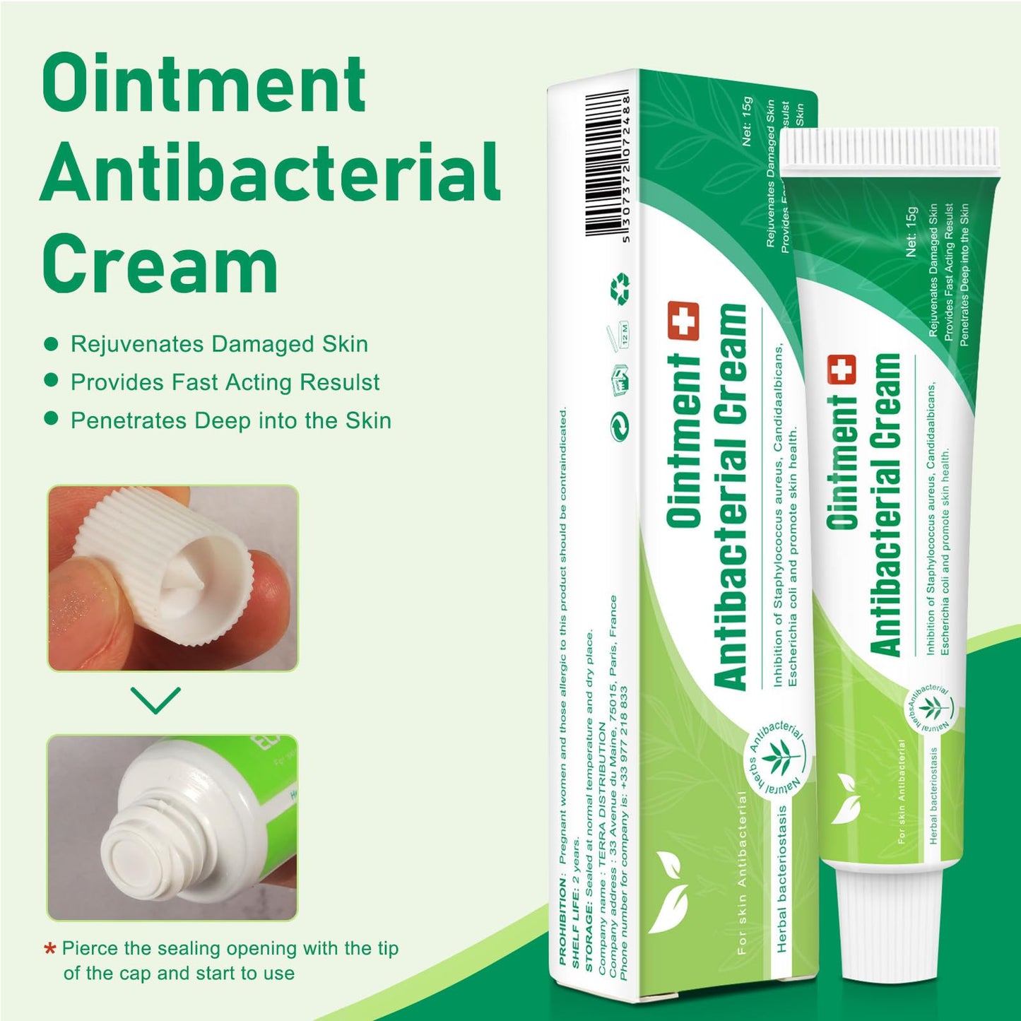 DOOCECIY 3 PCS Multipurpose Cream for Skin, Smoothing Nourish Repair Cream for Man and Woman