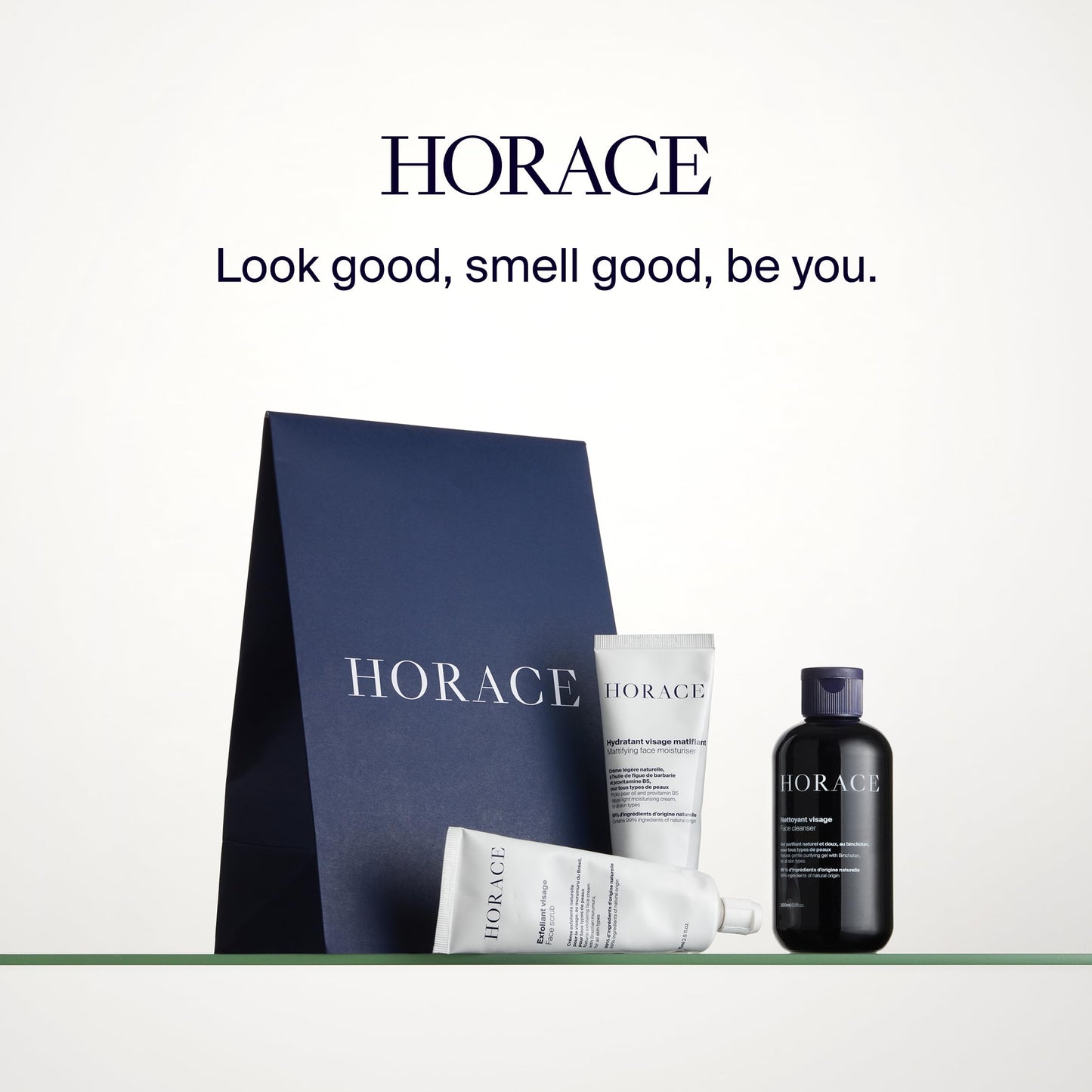 HORACE Face Cleanser for Men - Unscented, 200 ml
