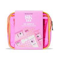 Revolution Skincare London Revolution Skin, Go Gentle 4 Step Starter Kit, Skincare Set Includes Cleanser, Toner, Serum & Moisturiser, Vegan & Cruelty-Free, 4 Products Included