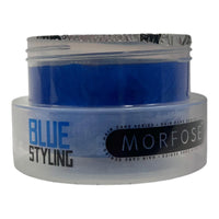 MORFOSE Morfose Hair Colour Wax Styling,Temporary Hair Dye Wash In Wash Out, Coloured Hair Wax Kids Instant Styling, Hair Colour Pomade Washable for Men, Women, Party, Cosplay (Blue, 100 ml)