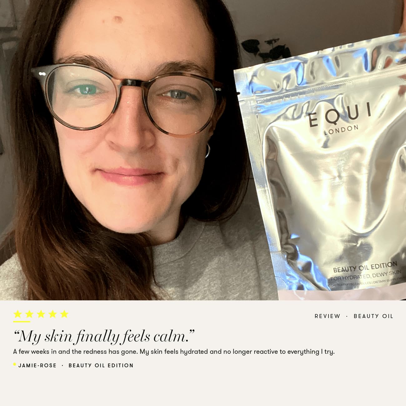 EQUI LONDON Equi - Beauty Oil Edition | Multivitamin Softgels Capsules | Omega 3, Krill Oil, Astaxanthin & Choline | Hydrating & Anti-Inflammatory Supplements for Skin, Vision & Cardiovascular Support