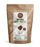 Ekopura Natural Whey Protein - Cocoa - 500g | 76% Protein | 100% Natural Grass Fed Whey| Hormone-Free, GMO-Free, Soy-Free, Additives Free, No Added Sugar | Muscle Growth, Recovery and Retention