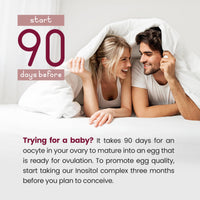 VitaBright Myo and D-Chiro Inositol Complex - 4000mg per 4 Tablets - 120 Tablets - Clinically Proven 40:1 - Vitamin B6, Folic Acid, Chromium - PCOS, Hormonal Balance, Ovarian Function, Fertility