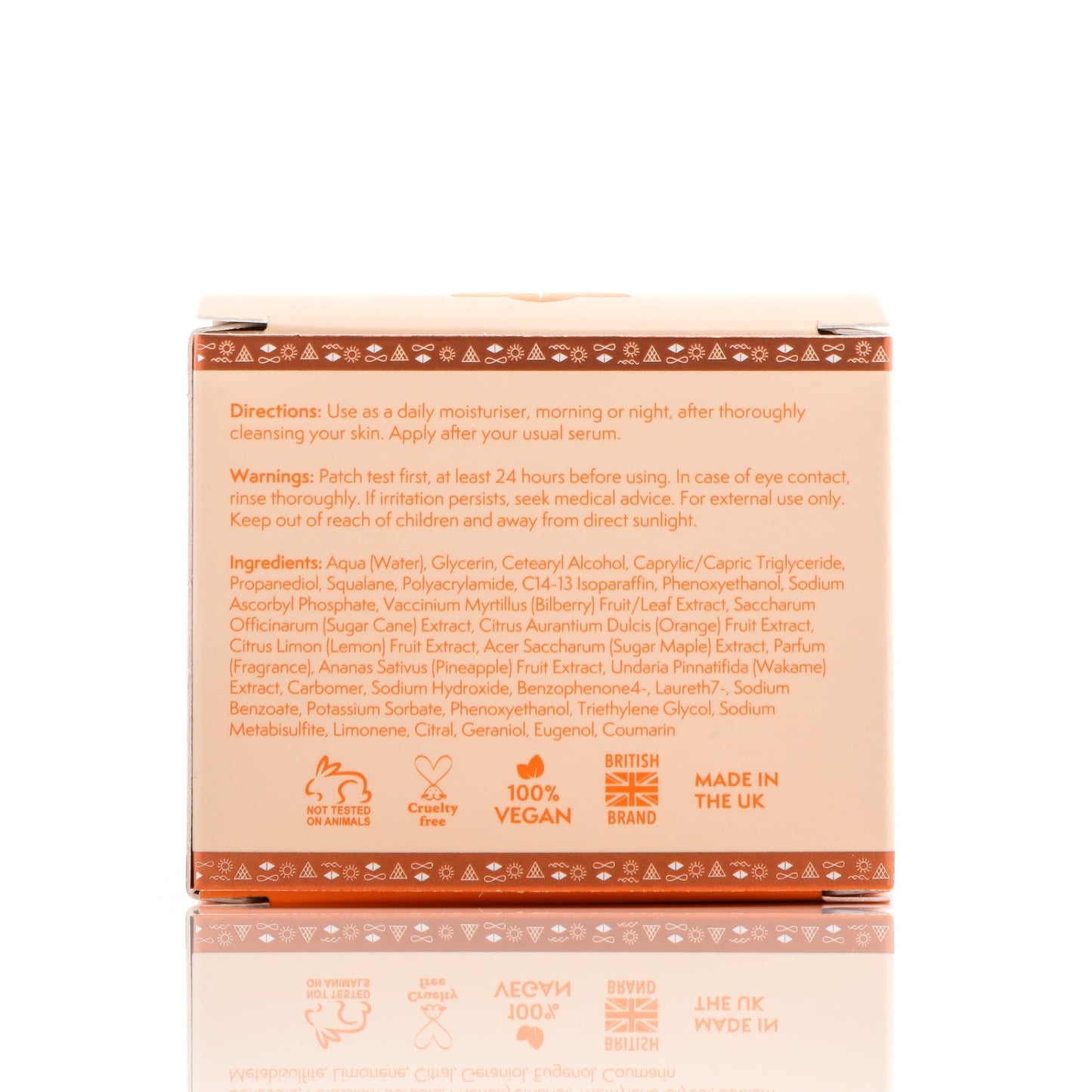 Nature Spell Vitamin C Face Cream, Brightening & Deep Hydration Moisturiser with Pineapple, Helps Reduce Dark Spots & Uneven Skin Tone, Fast Absorbing, For Normal to Dry Skin, Vegan Skincare, 100 ml