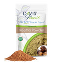 Davis Finest - Reetha Aritha Soap Nuts Powder 100g, SLS-Free Soap, Clarifying Shampoo for Stronger Hair, Loss of Hair & Dandruff, Natural Skin Care, Face Mask, Chemical Free, Vegan, Organic