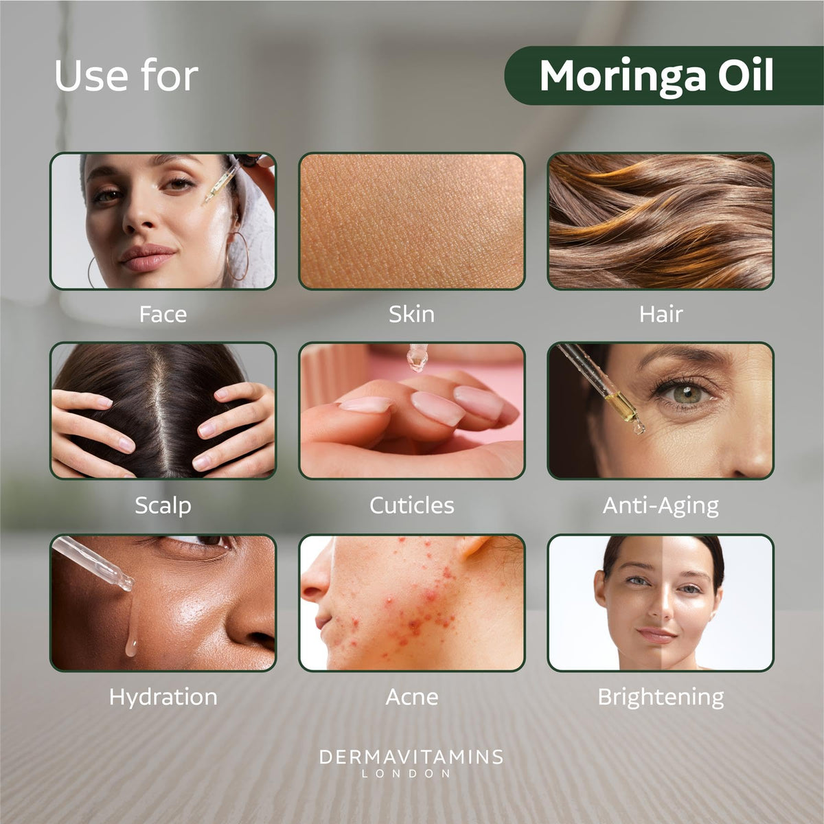 Dermavitamins 100% Pure Moringa Oil - 30ml