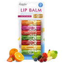 SOL 7pk Flavoured Lip Balm Set - Lip Balm Multipack with Vitamin E