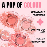 Collection Cosmetics Soft Glow Blusher, Blusher Powder, 4g, Rose