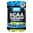 NXT Nutrition BCAA, Glutamine & Vitamin D | BCAAs Amino Acids with Vitamin D3 and L-Glutamine - for Recovery, Gut Health and Muscle Protein Synthesis | 360g - 30 Servings (Apple)