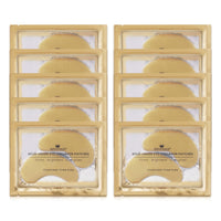 Revitale 24k Gold Under Eye Collagen Patches, Reduce Puffy Eyes & Dark Circles, Illuminate Tired Eye Masks - Firms, Brightens, Energises (Packets - 10 Pair)