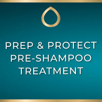 OGX Rescue Fusions Keratin with Vegan Squalane Prep & Protect Pre-Shampoo Treatment, Deeply Conditions, Strengthens & Reduces Strand Breakage to Visibly Repair Damaged Hair, 250ml