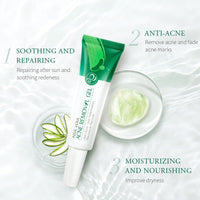 Trendyfave 2pcs Acne Scar Treatment Gel, Acne Aloe Vera Gel For Face, Acne Scar Removal Cream, Aloe Vera Cream For Acne, Pimples, Face Blemishes, Blackheads, Acne Treatment Acne Cream - 20g/0.76oz