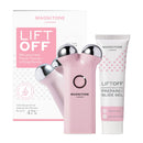 Magnitone MAGNITONE Lift Off Microcurrent Facial Toning Device, Pink, USB Rechargeable, with Prepare + Glide Superconductive Gel 60ml At home face lift (Pink)